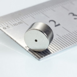 Неодимов магнит пръстен диам.9x диам.0,8x5 N 80 °C, VMM10-N50