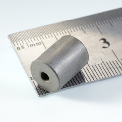 Неодимов магнит пръстен диам.11,6x диам.3,2x15 N 180 °C, VMM5UH-N35UH