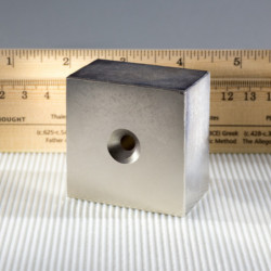 Неодимов магнит куб 50x50x30 N 80 °C, VMM10